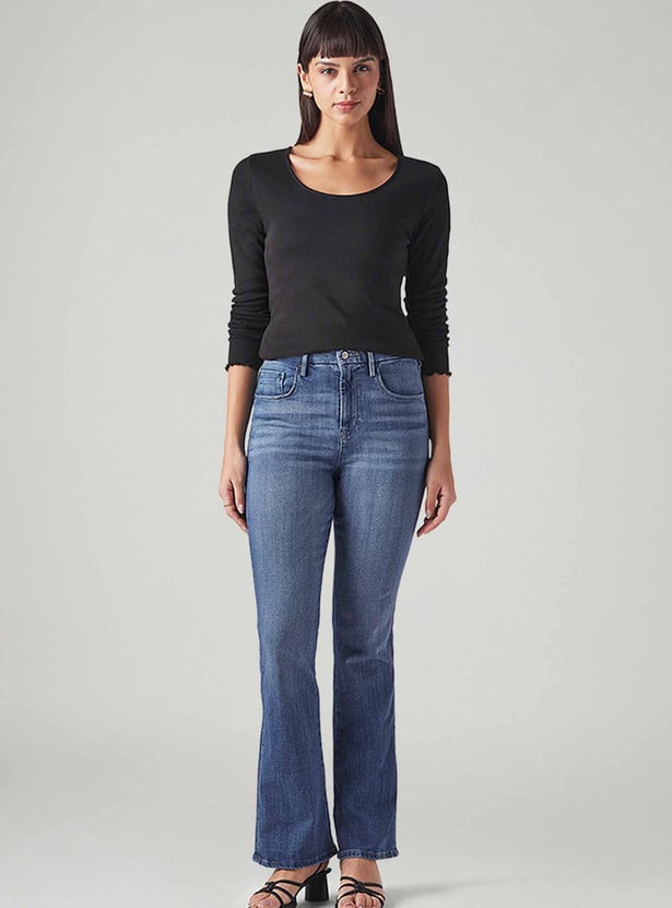 LEVI'S Solid Flared Jeans