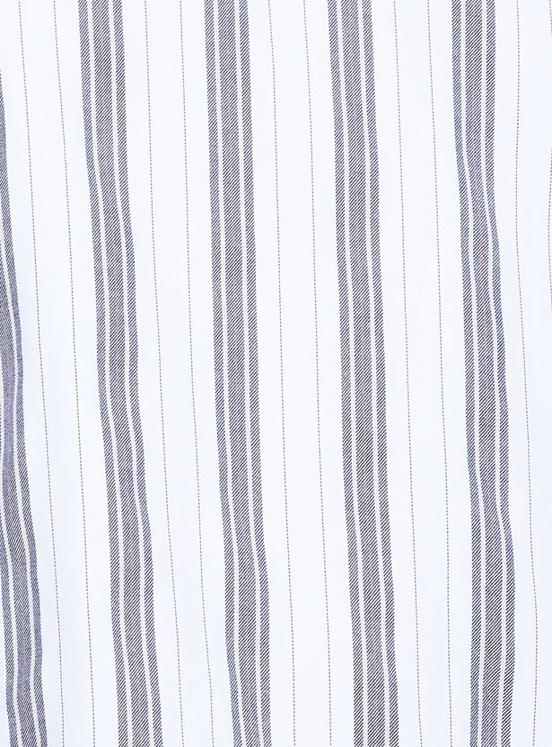 FAME FOREVER Striped Smart Fit Shirt