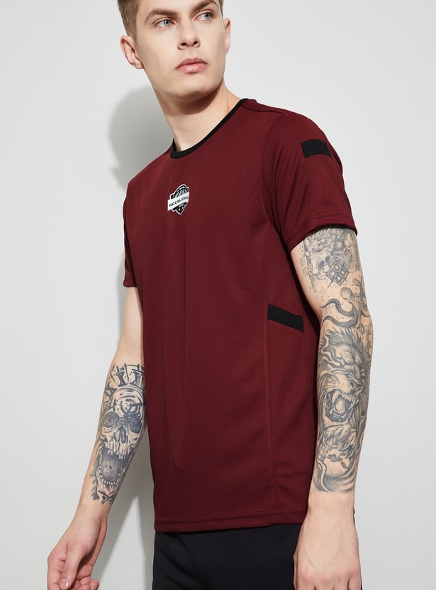FAME FOREVER ACTIVE Printed Crew Neck T-shirt