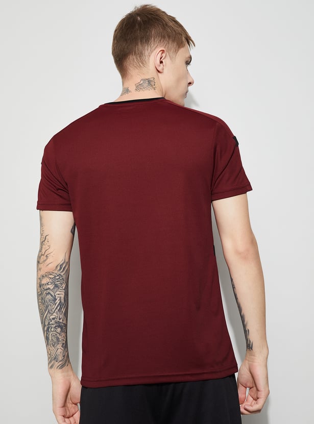 FAME FOREVER ACTIVE Printed Crew Neck T-shirt