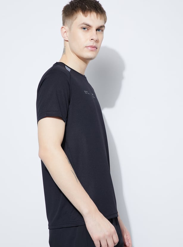 FAME FOREVER ACTIVE Printed Crew Neck T-shirt