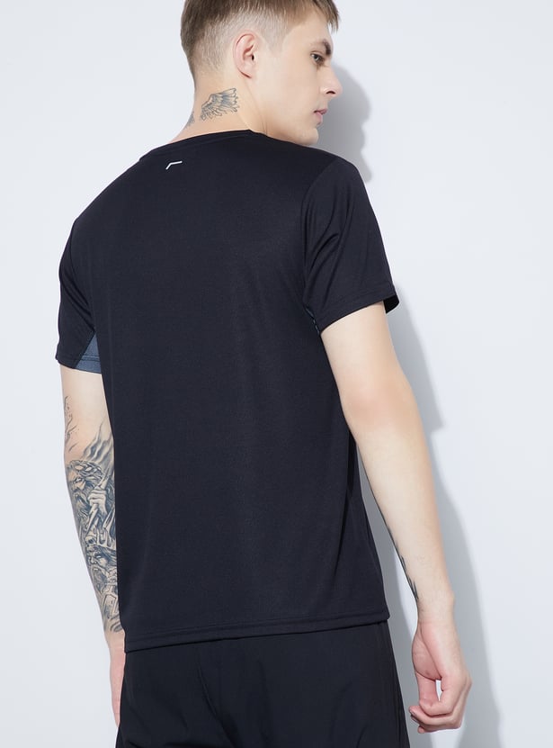 FAME FOREVER ACTIVE Printed Crew Neck T-shirt