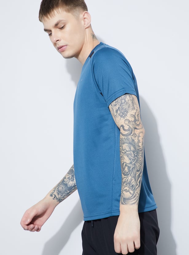 FAME FOREVER ACTIVE Printed Crew Neck T-shirt