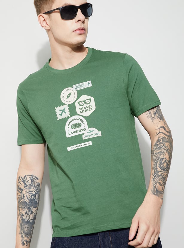 FAME FOREVER Graphic Print T-shirt