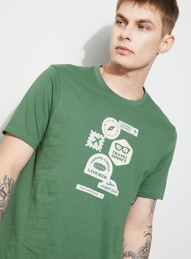 FAME FOREVER Graphic Print T-shirt