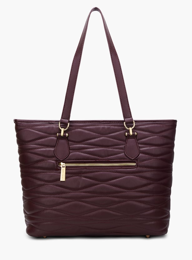 LAVIE LUXE Quilted Laptop Bag