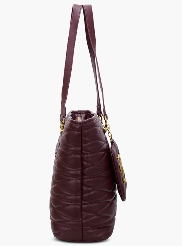 LAVIE LUXE Quilted Laptop Bag