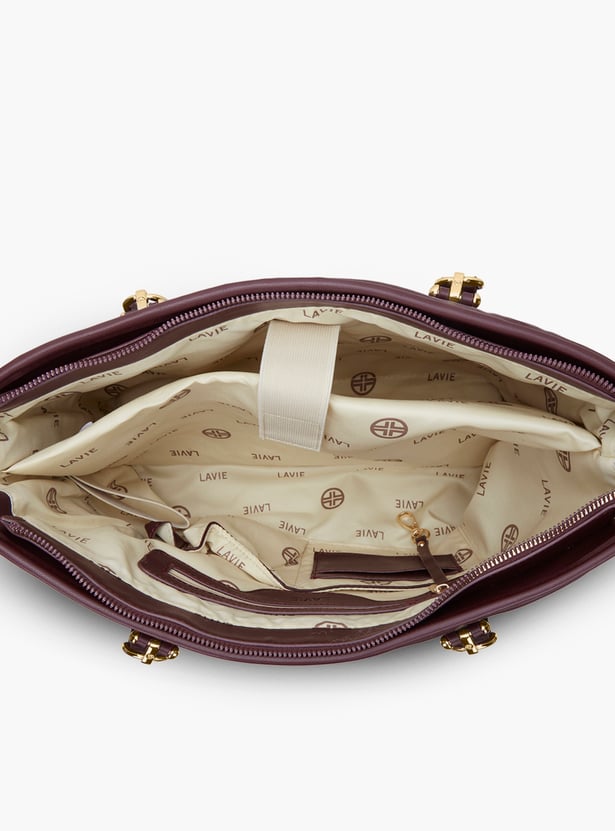 LAVIE LUXE Quilted Laptop Bag