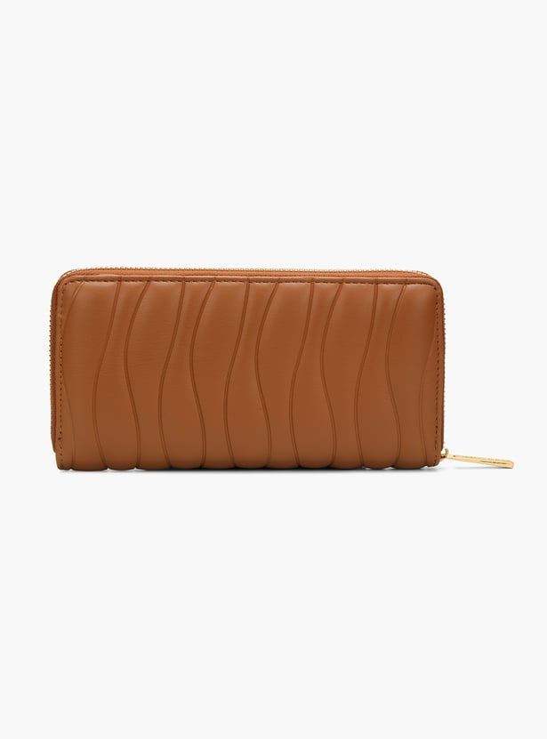 LAVIE LUXE Quilted Zip Around Wallet