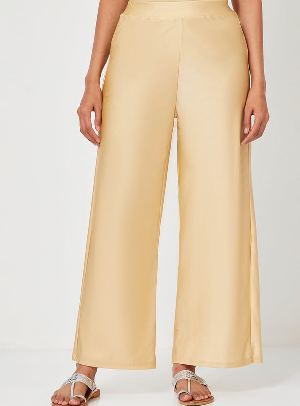 BIBA Solid Palazzos