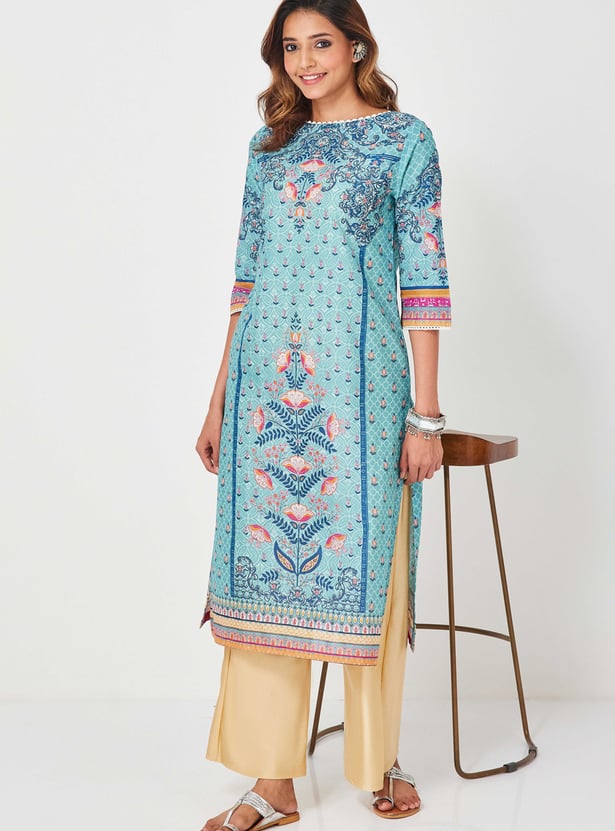 BIBA Solid Palazzos
