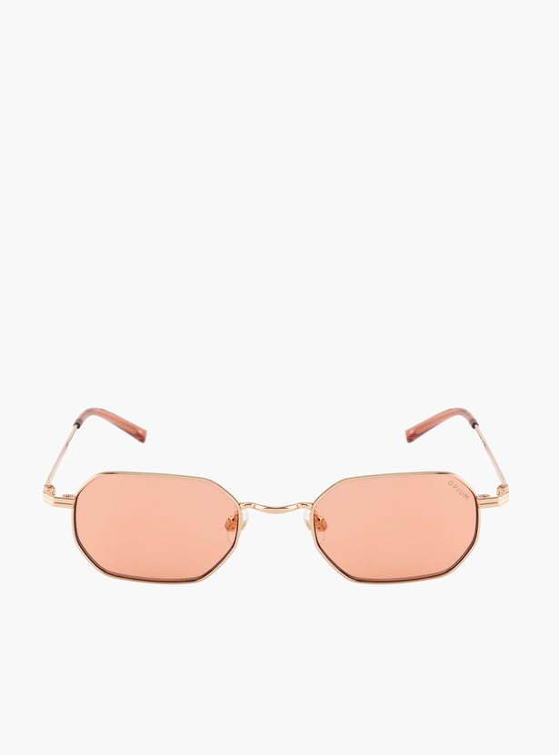 OPIUM Polarized Geometric Sunglasses - OP-10430-C06-50