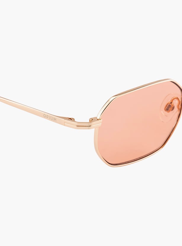 OPIUM Polarized Geometric Sunglasses - OP-10430-C06-50