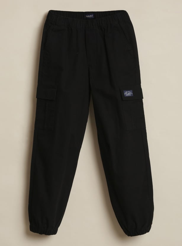 ALLEN SOLLY Boys Solid Trousers