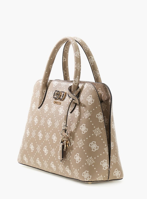 GUESS Emelie Printed Handheld Bag