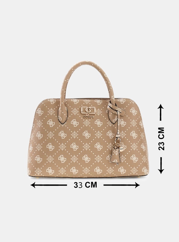 GUESS Emelie Printed Handheld Bag