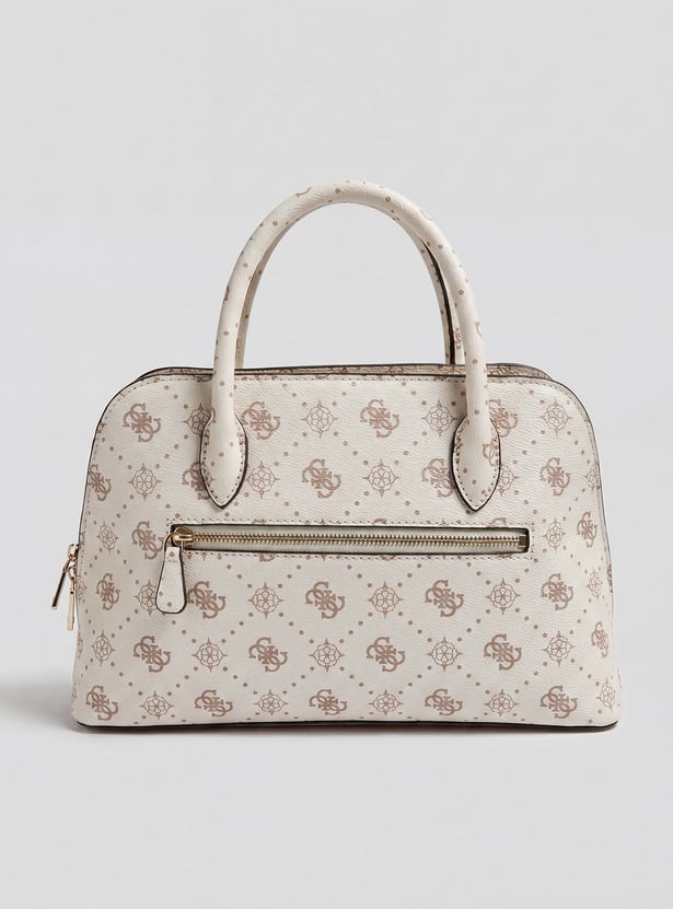 GUESS Emelie Printed Handheld Bag