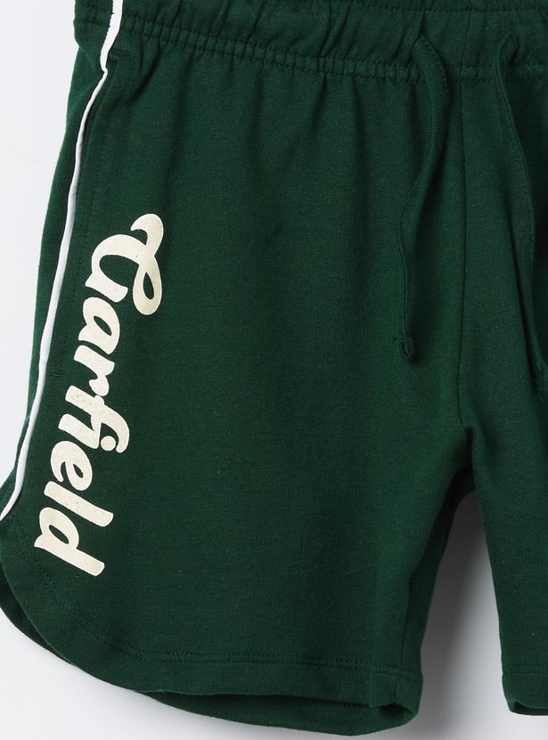 KIDSVILLE Garfield Printed Shorts