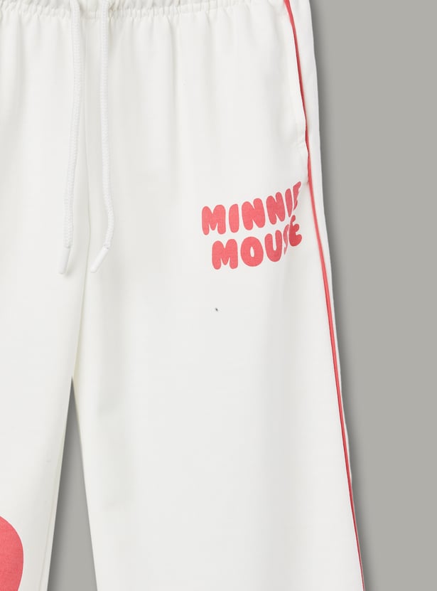 KIDSVILLE Girls Minnie Mouse Joggers