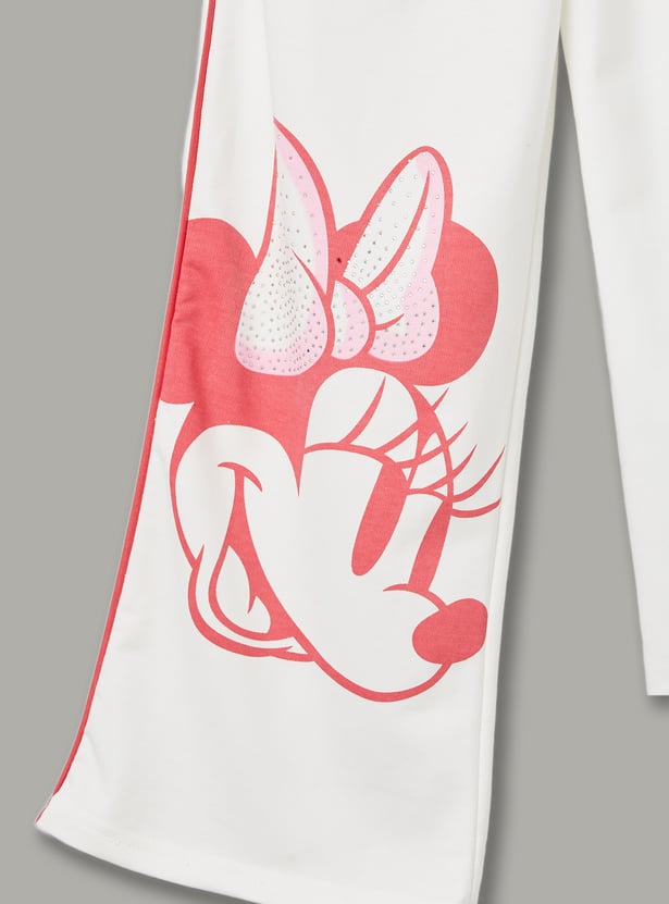 KIDSVILLE Girls Minnie Mouse Joggers