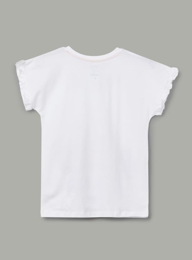 KIDSVILLE Girls Minnie Mouse T-shirt