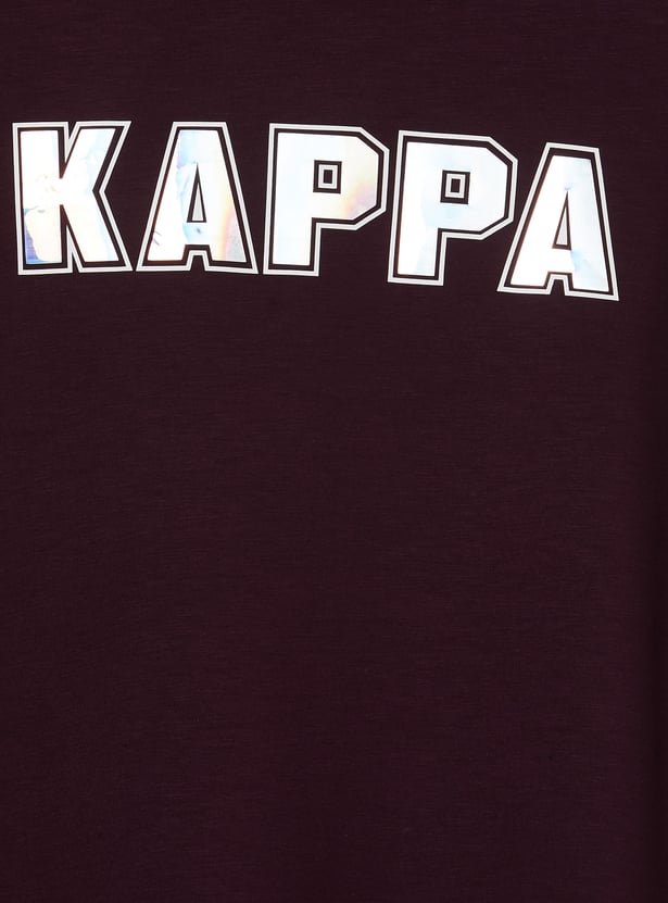 KAPPA Girls Graphic Print Hooded Dress