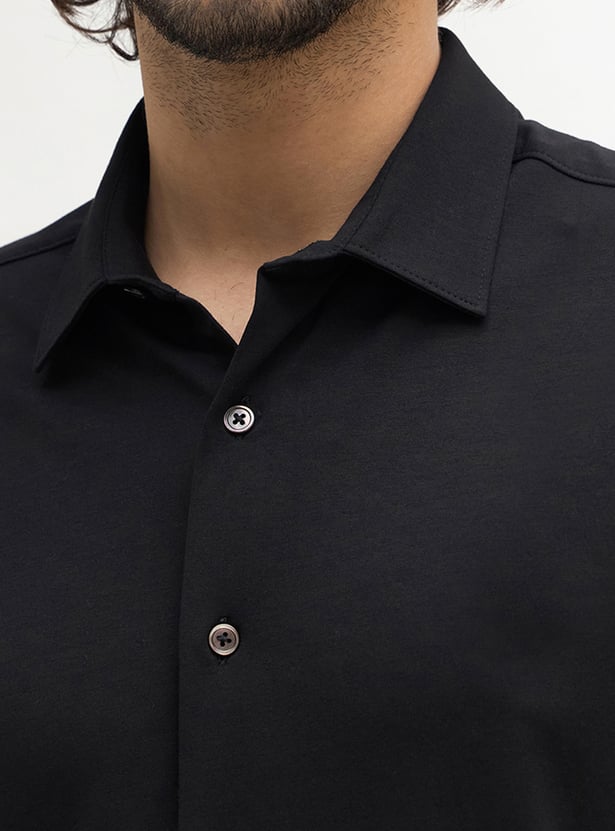 FAHRENHEIT Solid Regular Fit Shirt