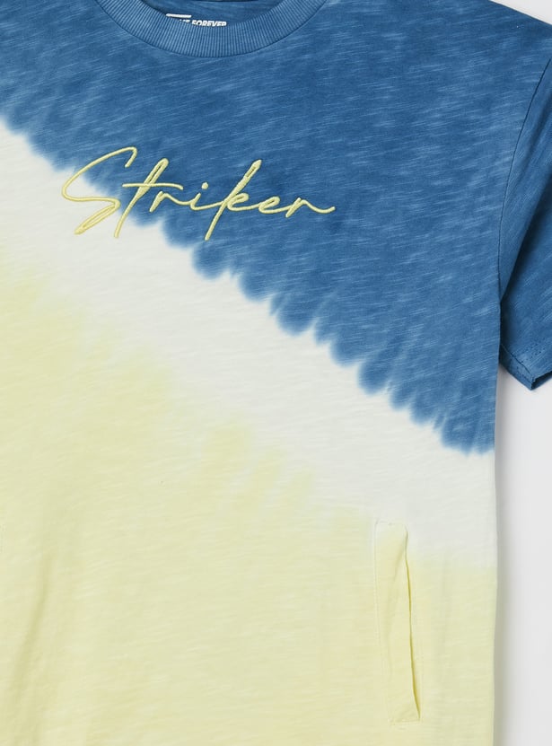 FAME FOREVER Boys Tie & Dye T-shirt