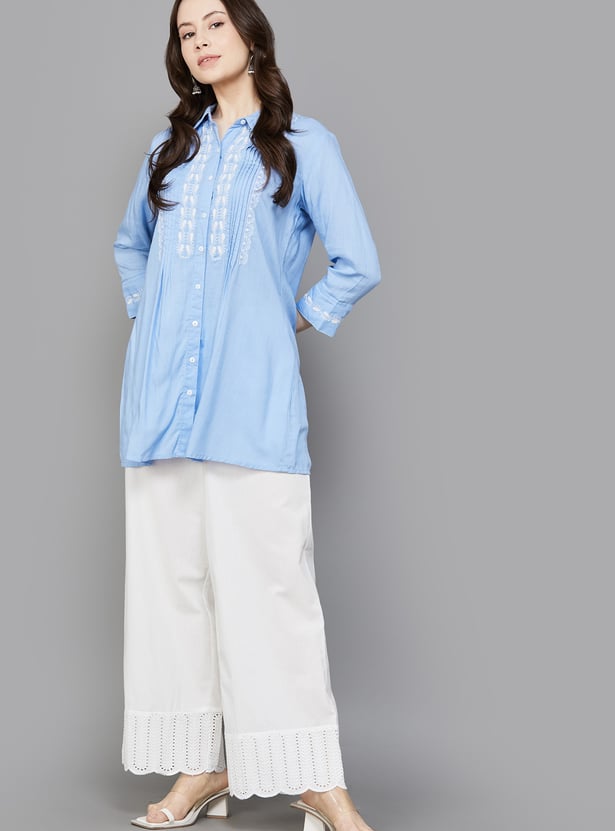 AURELIA Solid Palazzos