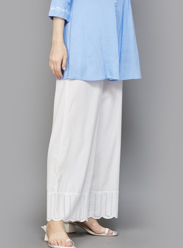 AURELIA Solid Palazzos