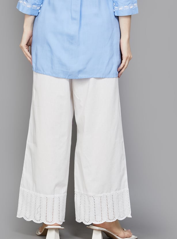 AURELIA Solid Palazzos