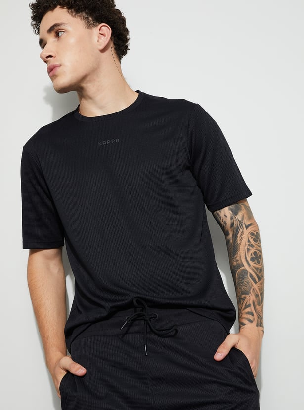 KAPPA Textured T-shirt