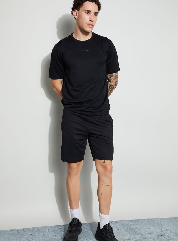 KAPPA Textured T-shirt
