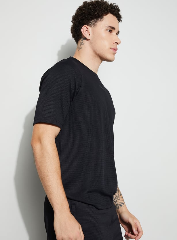 KAPPA Textured T-shirt