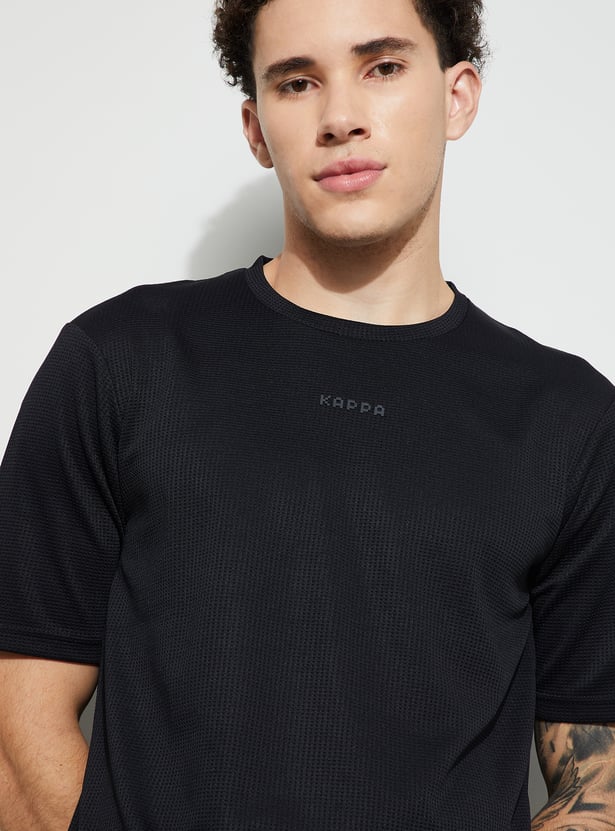 KAPPA Textured T-shirt