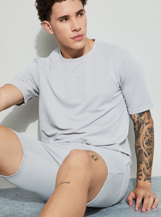 KAPPA Textured T-shirt