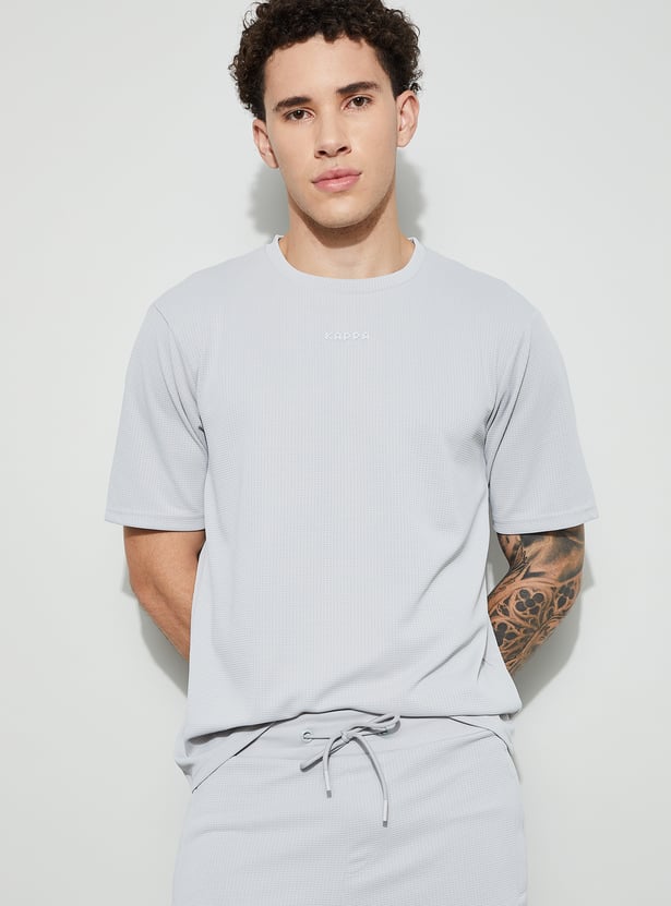 KAPPA Textured T-shirt