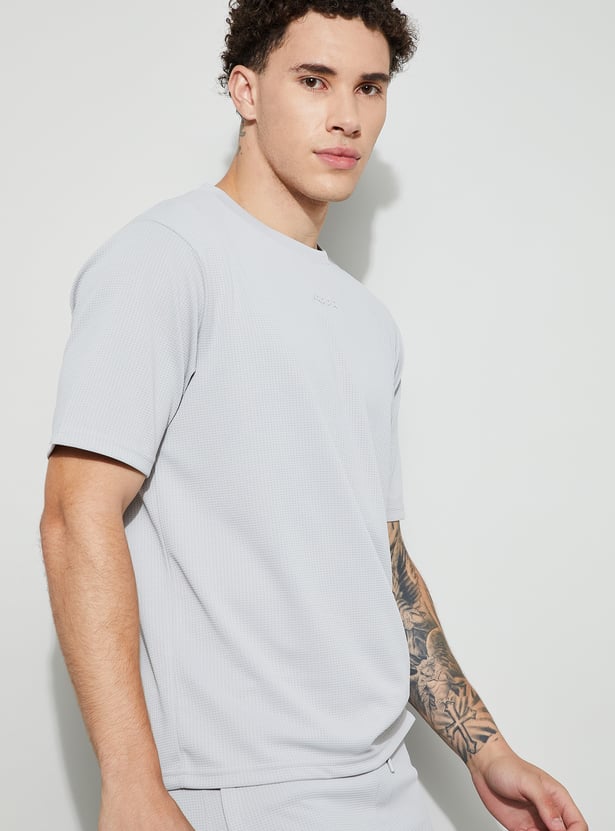 KAPPA Textured T-shirt