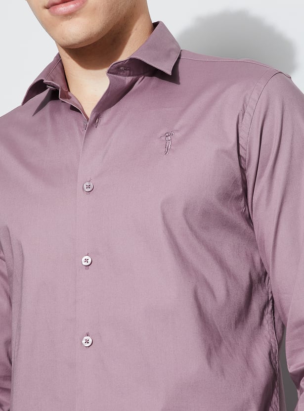 BOSSINI Solid Slim Fit Shirt