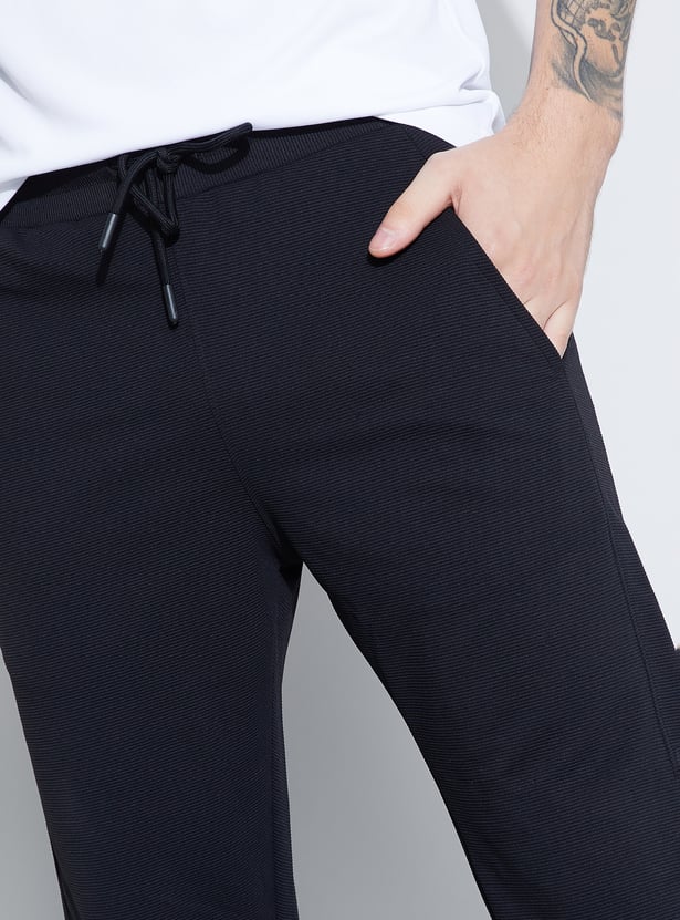 FAME FOREVER ACTIVE Textured Track Pants
