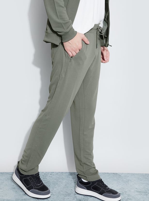 FAME FOREVER ACTIVE Textured Track Pants