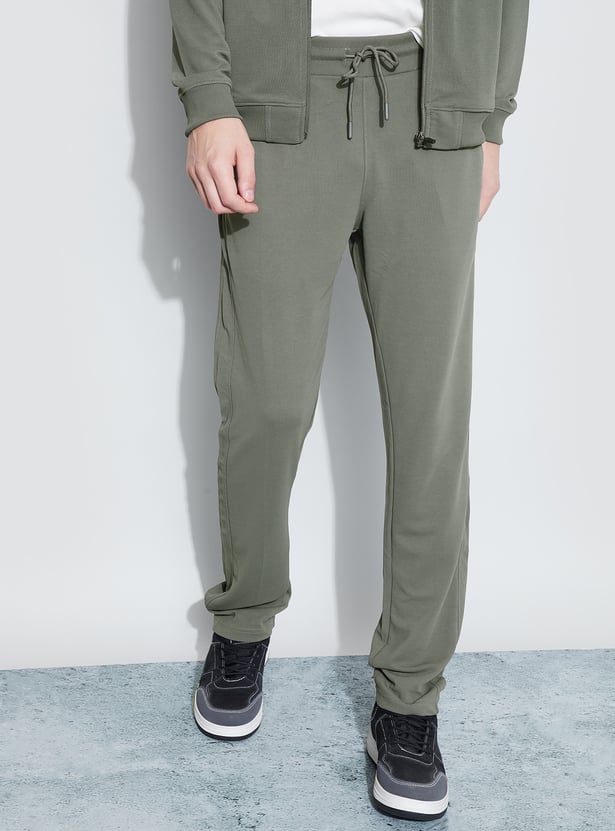 FAME FOREVER ACTIVE Textured Track Pants