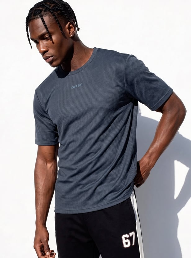 KAPPA Textured Design T-shirt