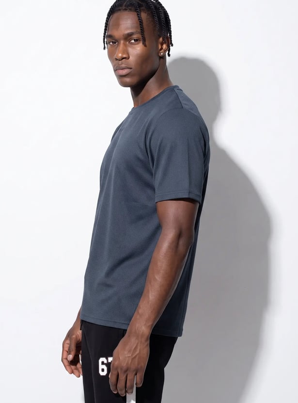 KAPPA Textured Design T-shirt