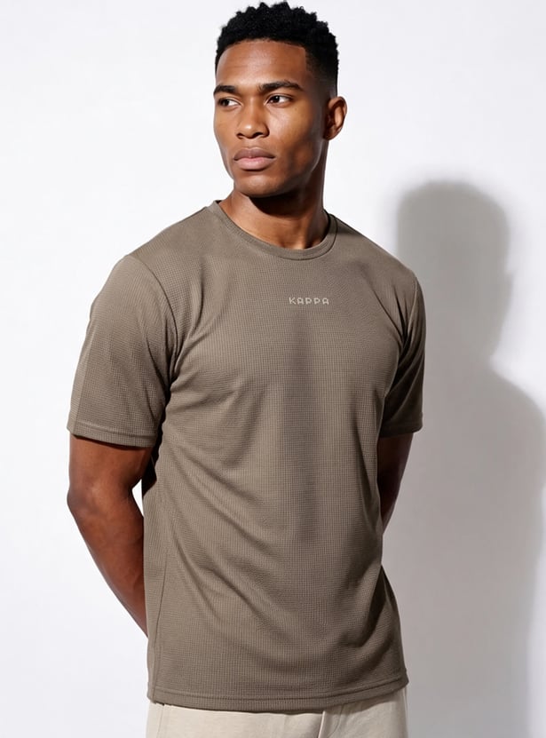 KAPPA Textured Design T-shirt