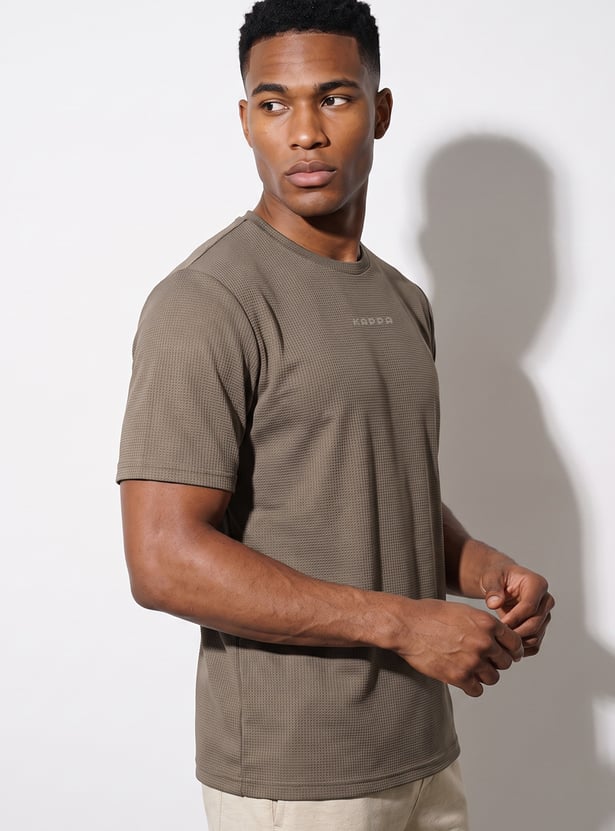 KAPPA Textured Design T-shirt