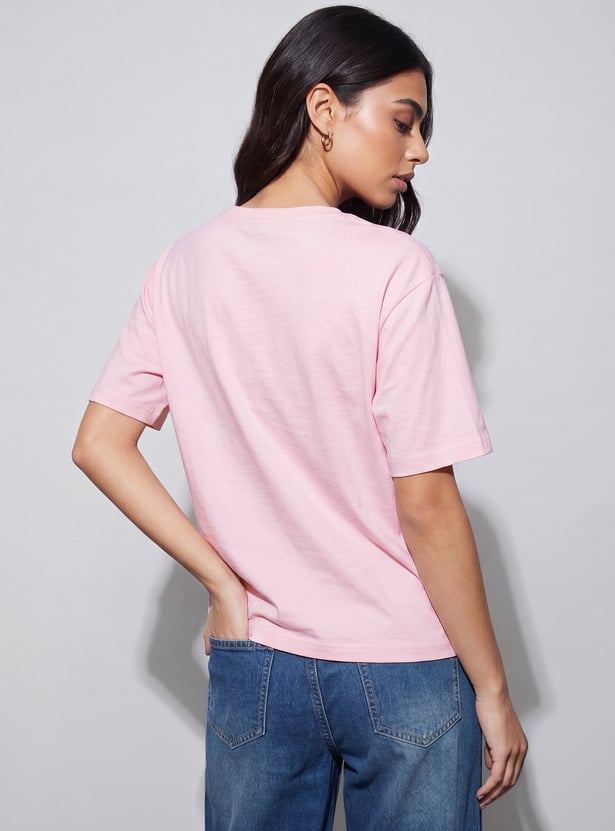 FAME FOREVER Graphic Print T-shirt