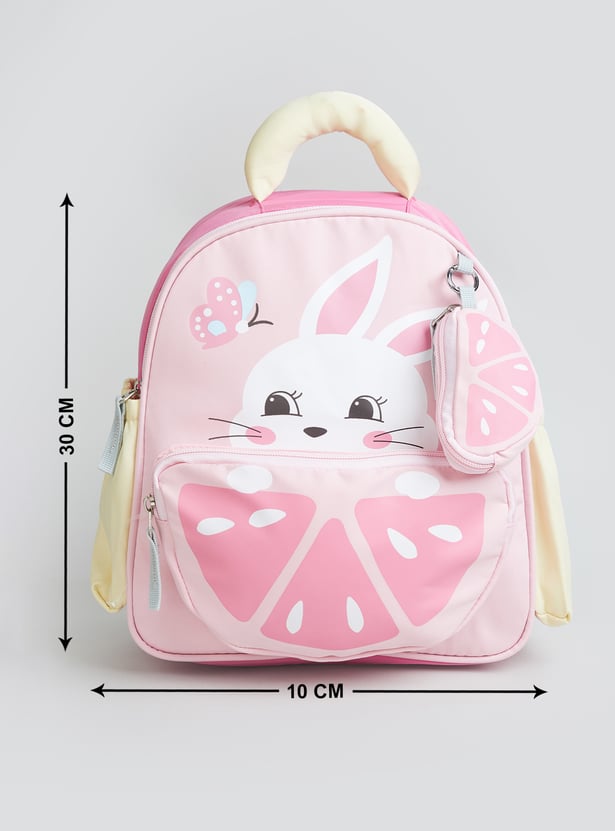 GINGER Girls Bunny Design Backpack
