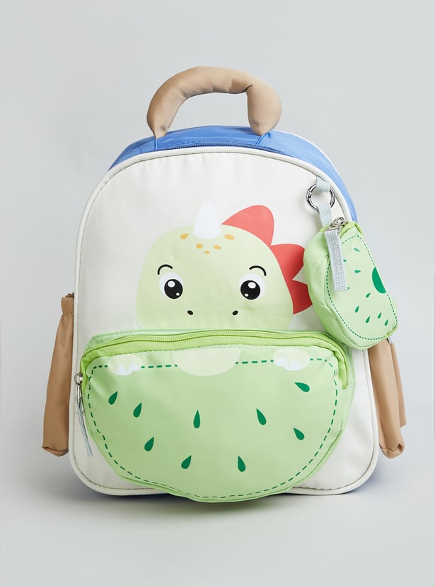 GINGER Girls Dinosaur Print Backpack