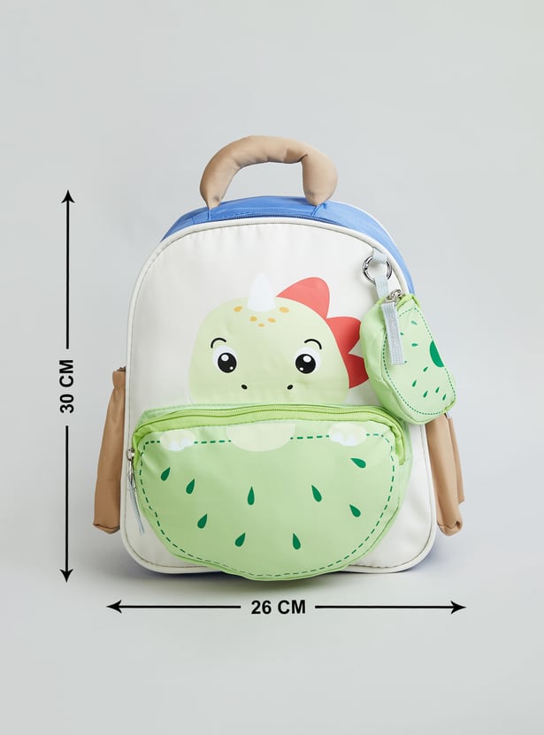 GINGER Girls Dinosaur Print Backpack